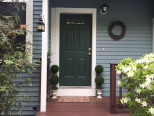 335 Bishops Forest Drive, Unit 335 Waltham, MA 02452 - Photo 2 of 21 a view of entrance door of the house