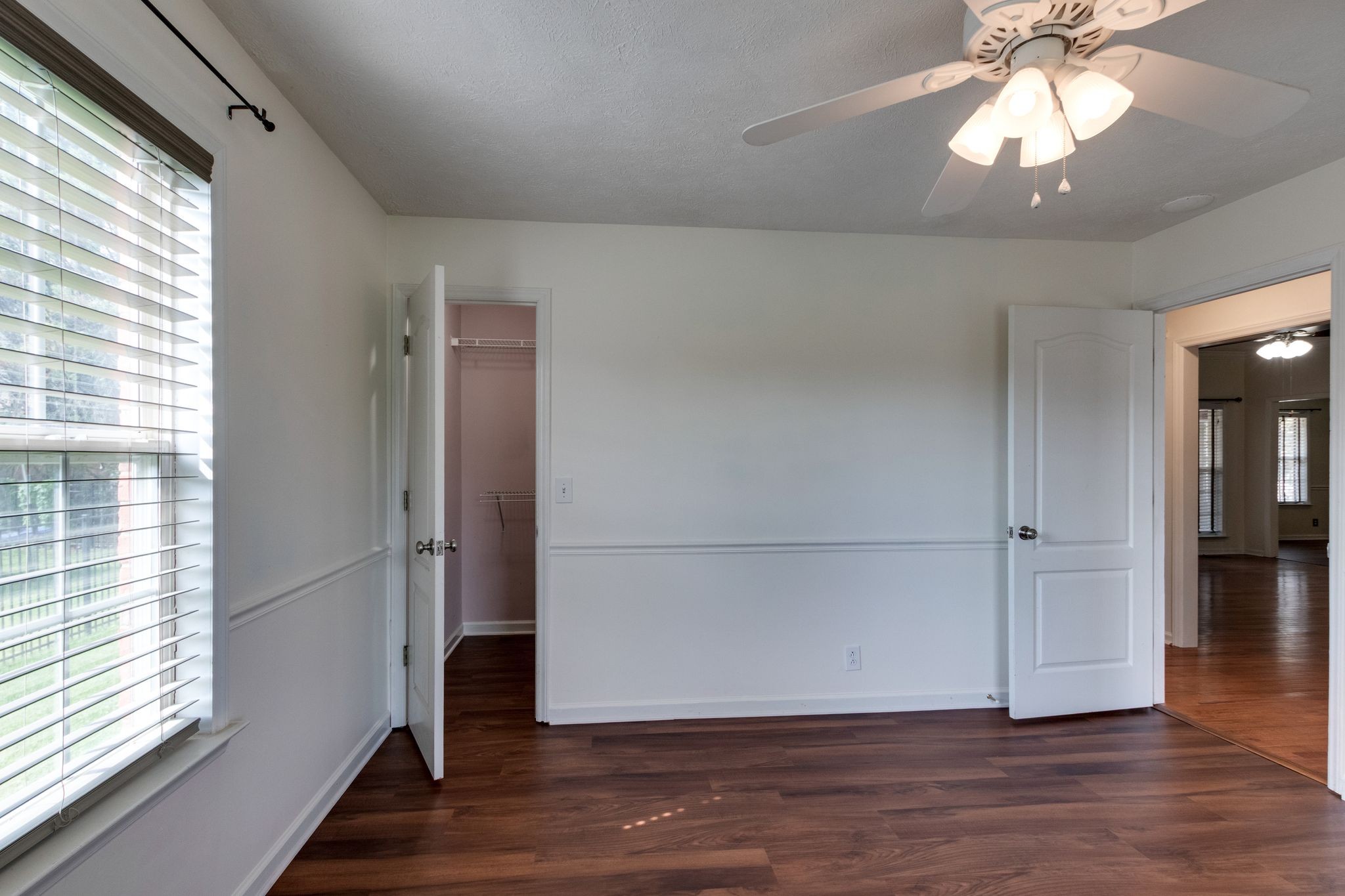 807 Judson Close Murfreesboro, TN 37130 - Photo 20 of 31 a view of empty room with wooden floor and fan