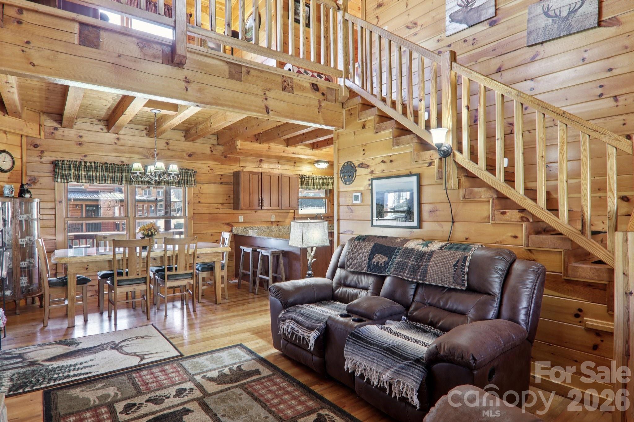 54 Meandering Way Maggie Valley, NC 28751 - Photo 8 of 47 a living room with furniture