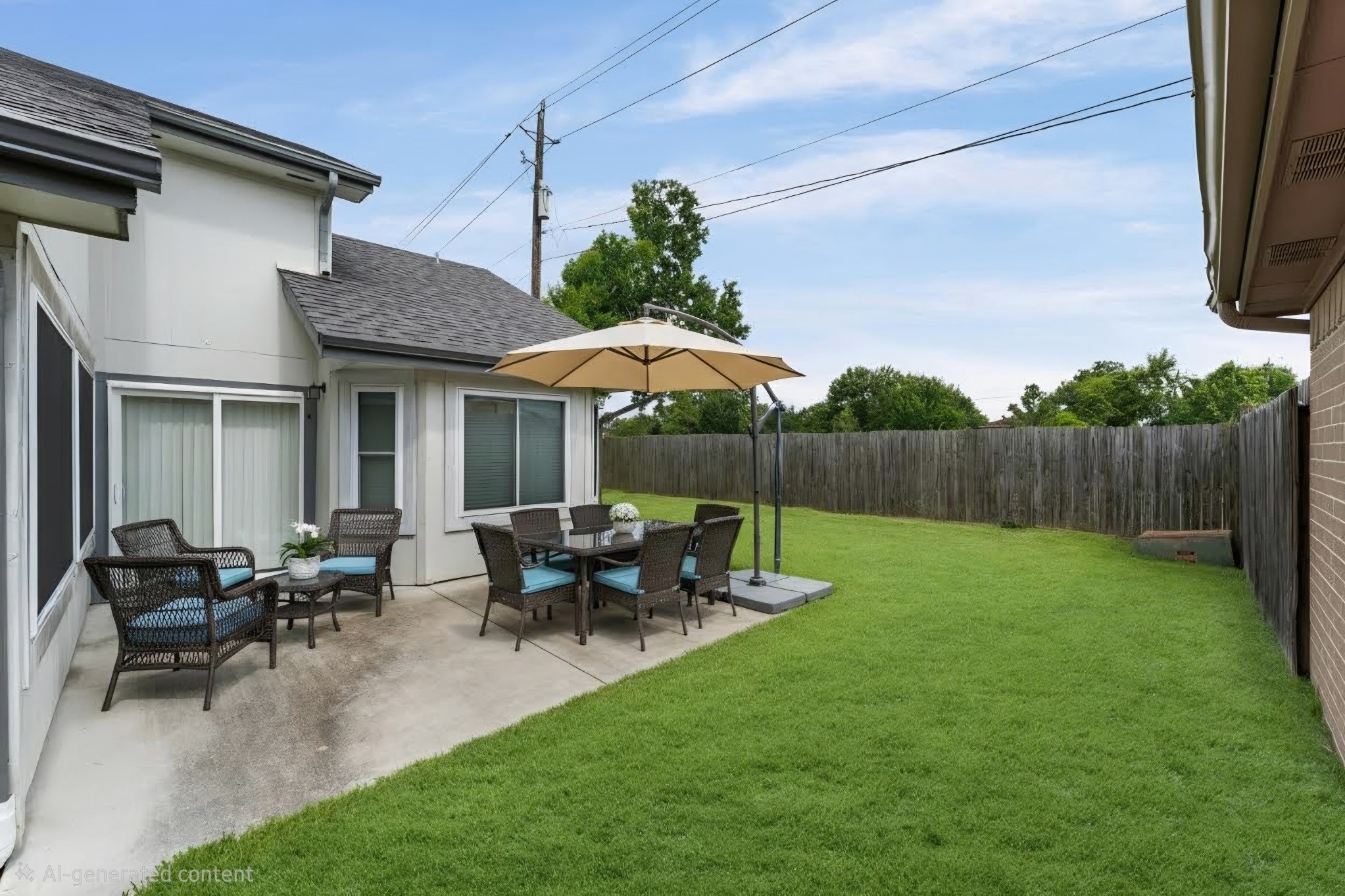 7810 Poitiers Drive Houston, TX 77071 - Photo 21 of 29 Great space for pets, play and guests!