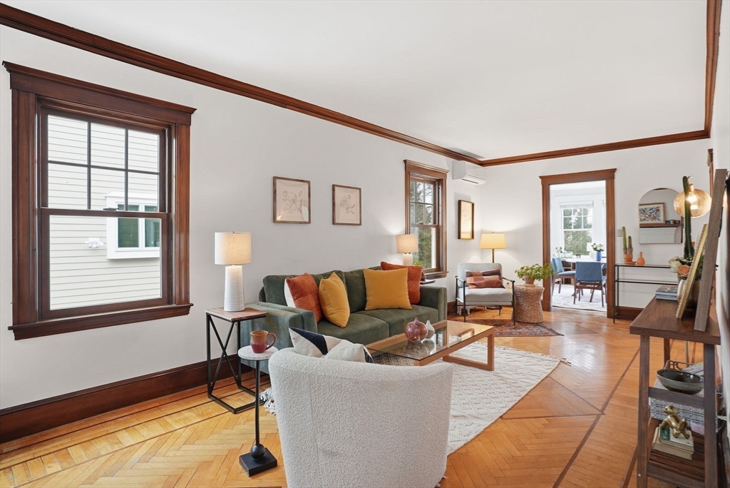 30 York Terrace Brookline, MA 02446 - Photo 14 of 39 a living room with furniture and a window
