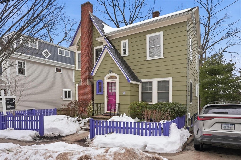 30 York Terrace Brookline, MA 02446 - Photo 33 of 39 a view of a house with a yard
