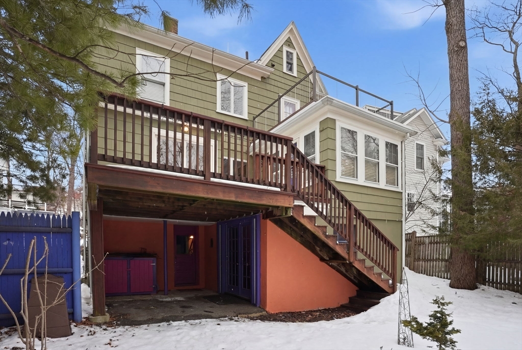 30 York Terrace Brookline, MA 02446 - Photo 36 of 39 a view of a house with a balcony