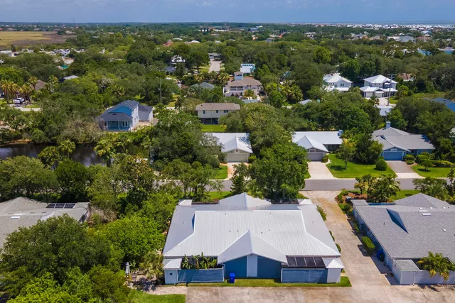 a view of a swimming pool and outdoor space