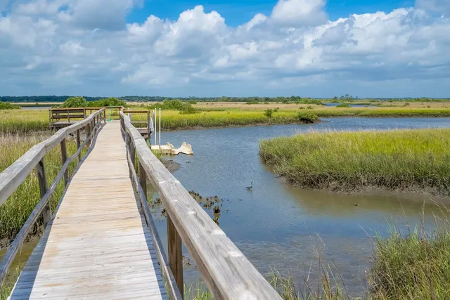 a view of an ocean and beach