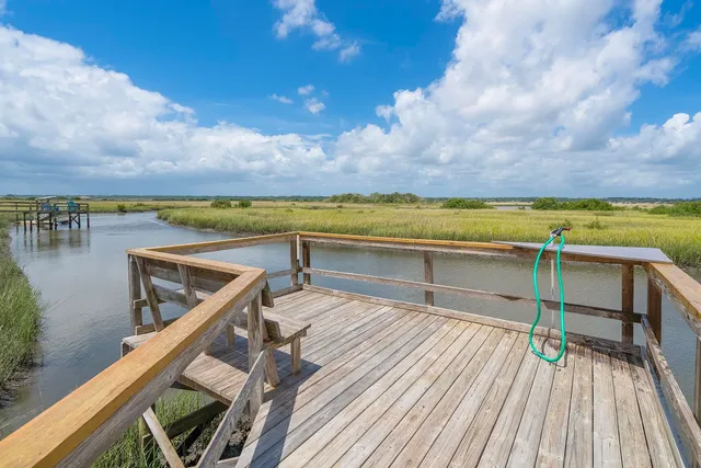 a view of an ocean and beach