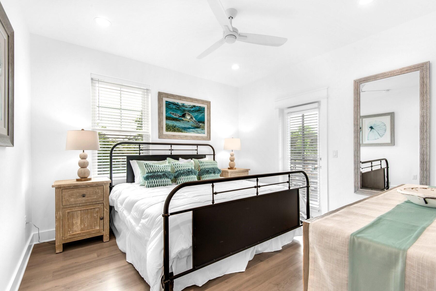 4543 Luke Avenue Destin, FL 32541 - Photo 23 of 45 a bedroom with double bed and a window