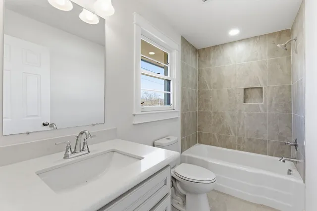 a view of a house with a patio