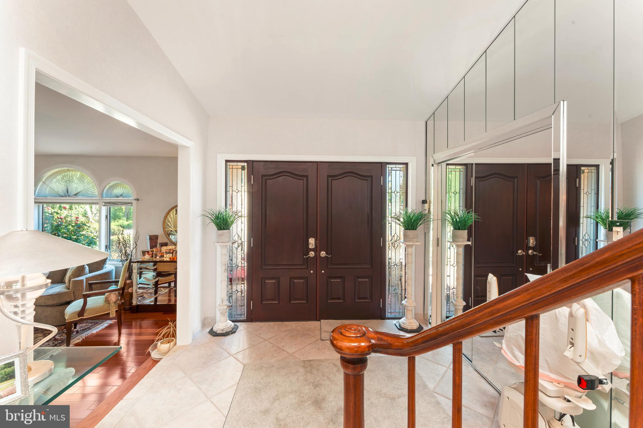 3843 Loop Road Huntingdon Valley, PA 19006 - Photo 5 of 51 a view of an entryway with wooden floor