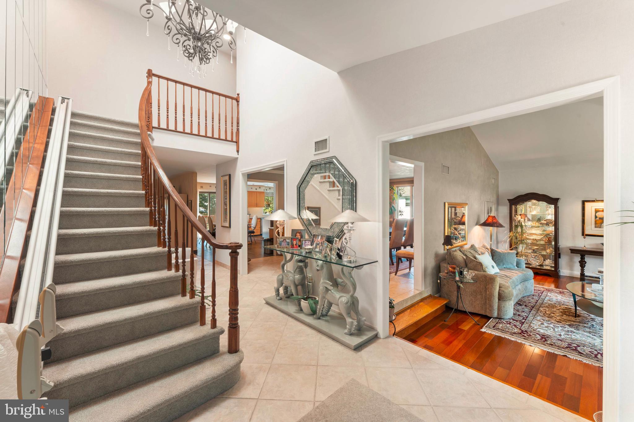 3843 Loop Road Huntingdon Valley, PA 19006 - Photo 6 of 51 a view of a livingroom with furniture and staircase
