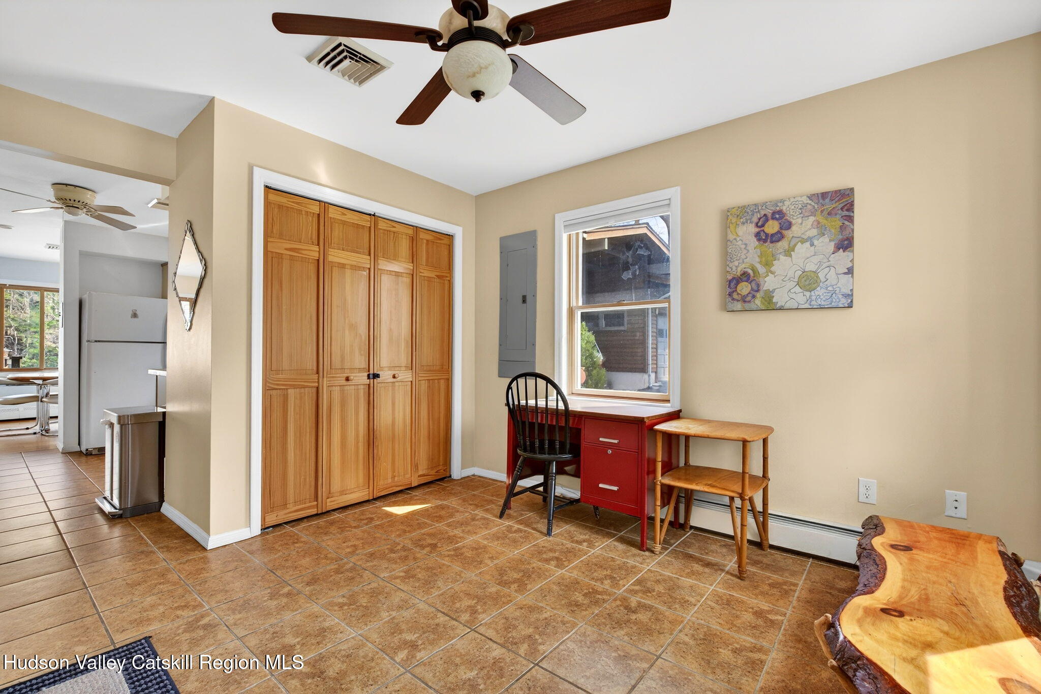205 Esopus Creek Road Saugerties, NY 12477 - Photo 3 of 56 a view of a workspace with furniture and a window