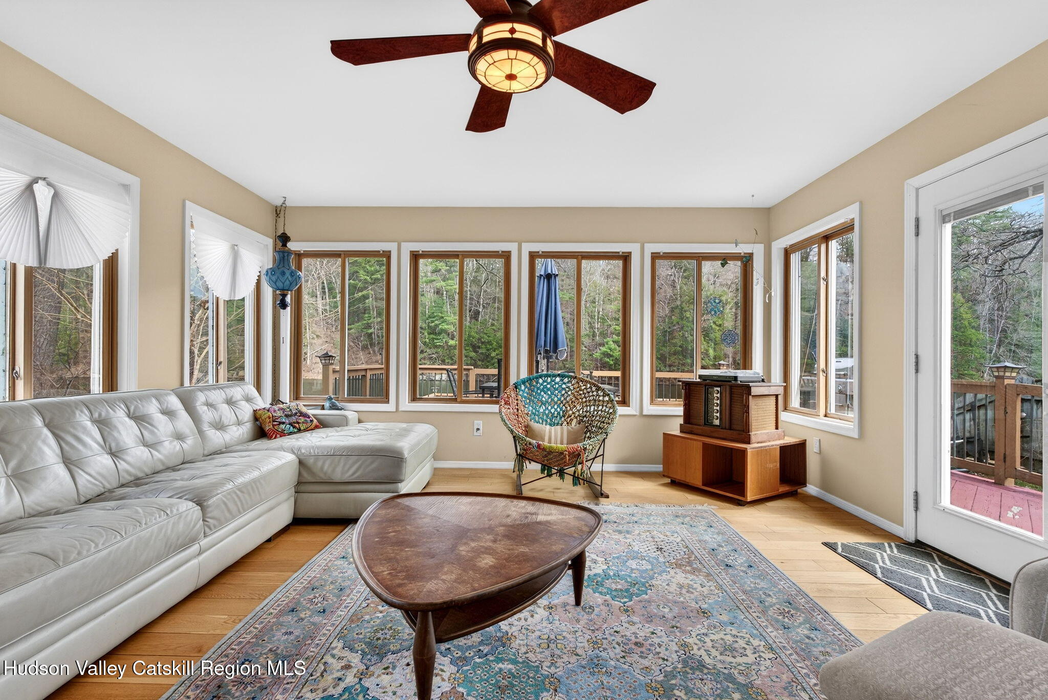 205 Esopus Creek Road Saugerties, NY 12477 - Photo 8 of 56 a living room with furniture and a large window