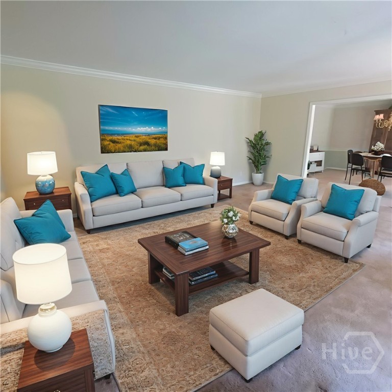 35 Clarendon Road Savannah, GA 31410 - Photo 15 of 41 Sitting Room AI staged