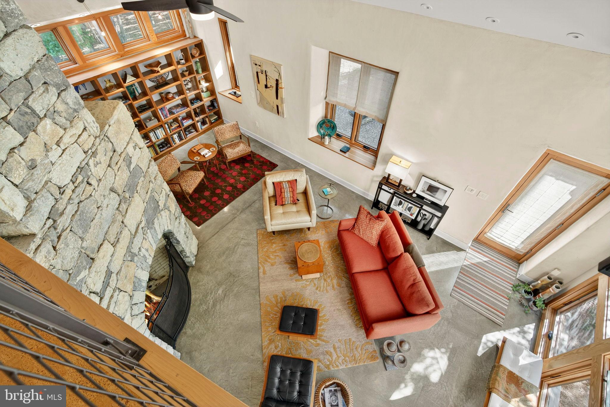 79 Marigold Way Gerrardstown, WV 25420 - Photo 109 of 140 an aerial view of a house with a swimming pool