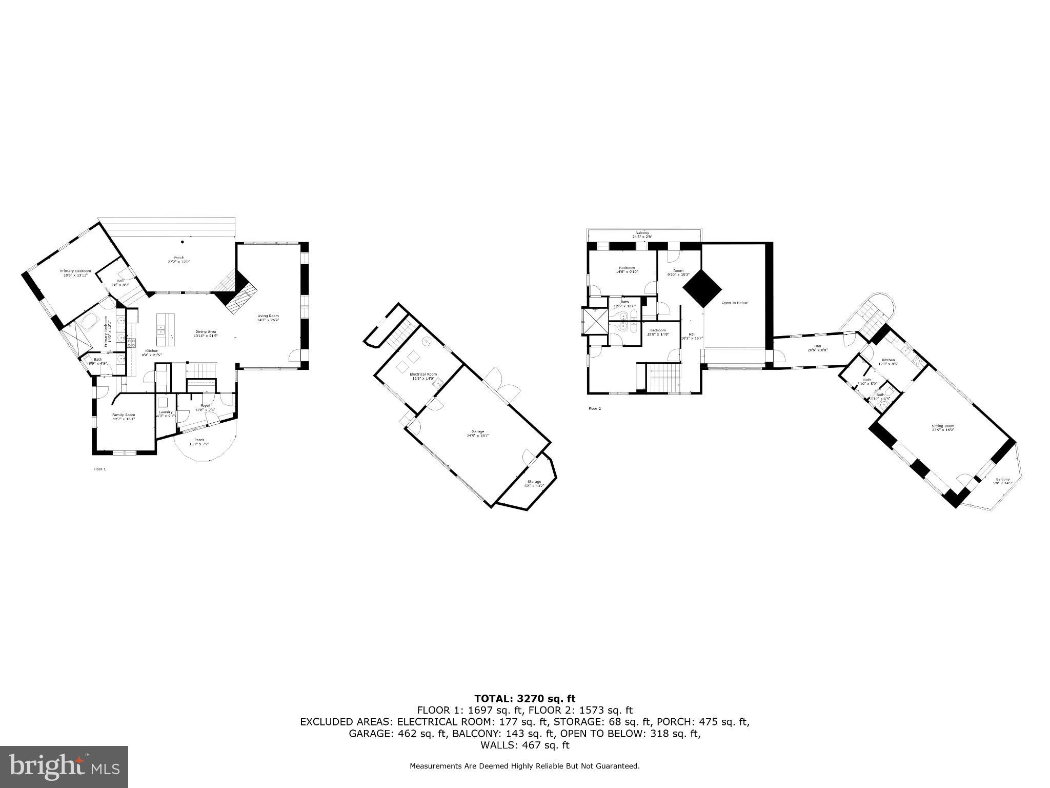 79 Marigold Way Gerrardstown, WV 25420 - Photo 138 of 140 Architectural blueprint of a spacious residence.