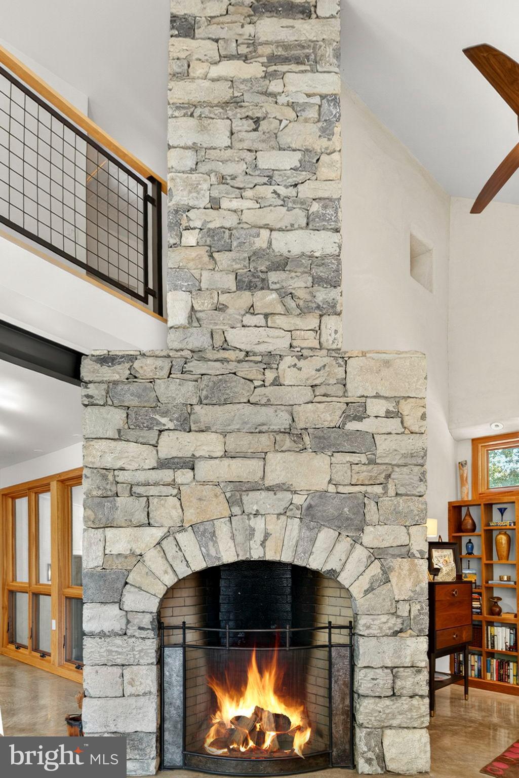 79 Marigold Way Gerrardstown, WV 25420 - Photo 18 of 140 Rumford fireplace - stone sourced locally