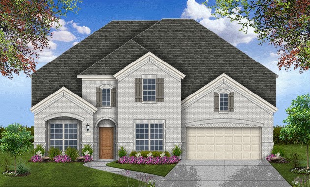 20009 Kite Wing Terrace Pflugerville, TX 78660 - Photo 1 of 1 a front view of a house with garden