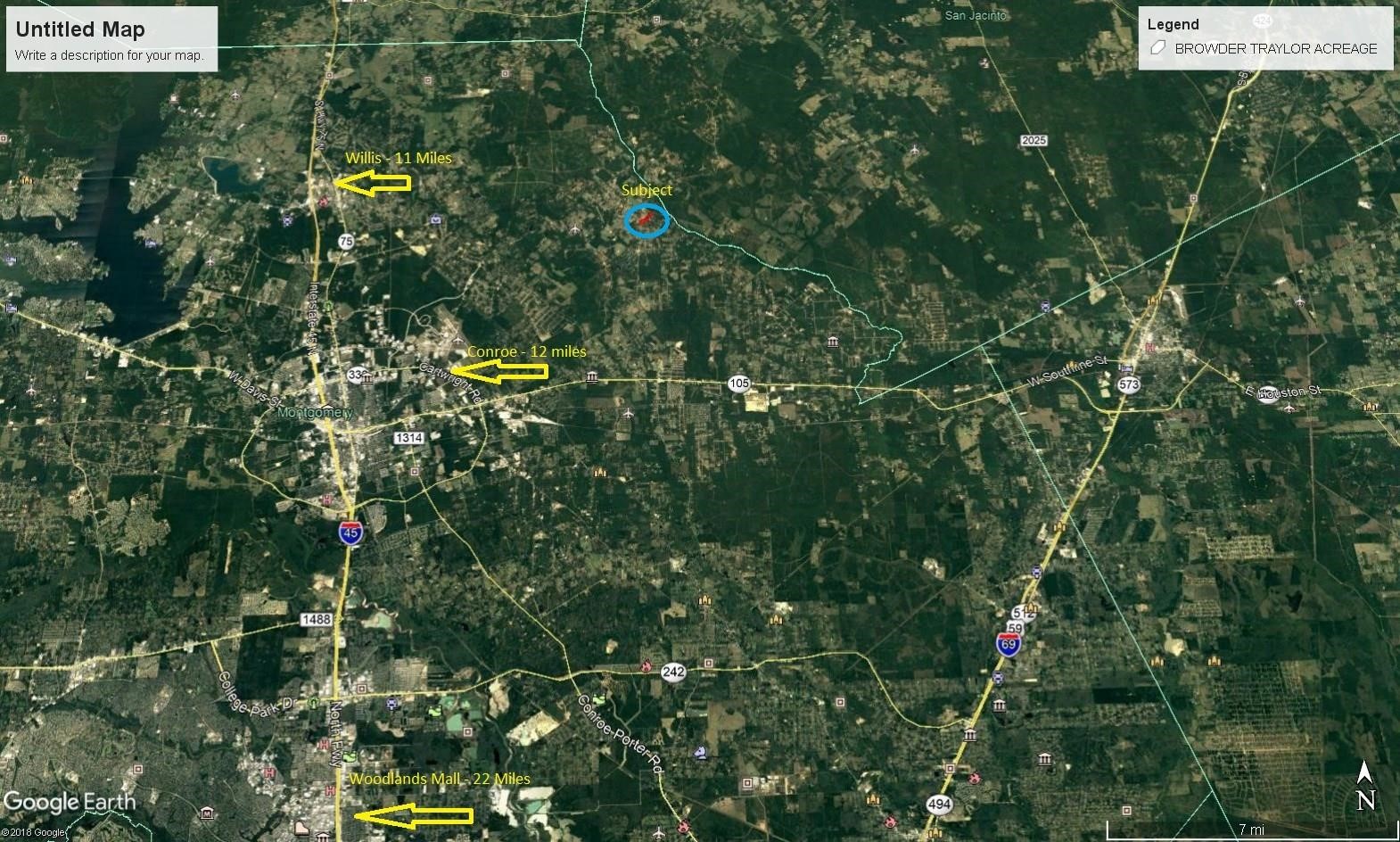 11914 Browder Traylor Road Conroe, TX 77303 - Photo 3 of 14 a view of a plant in a garden