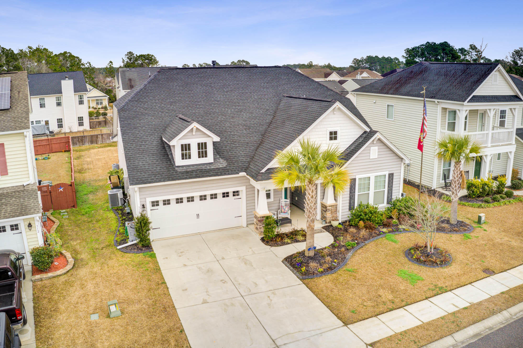 310 Fox Ridge Lane Moncks Corner, SC 29461 - Photo 3 of 37 Aerial 2