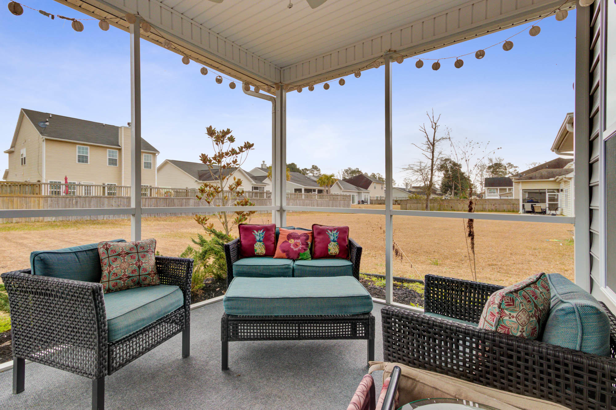 310 Fox Ridge Lane Moncks Corner, SC 29461 - Photo 25 of 37 Screened Porch