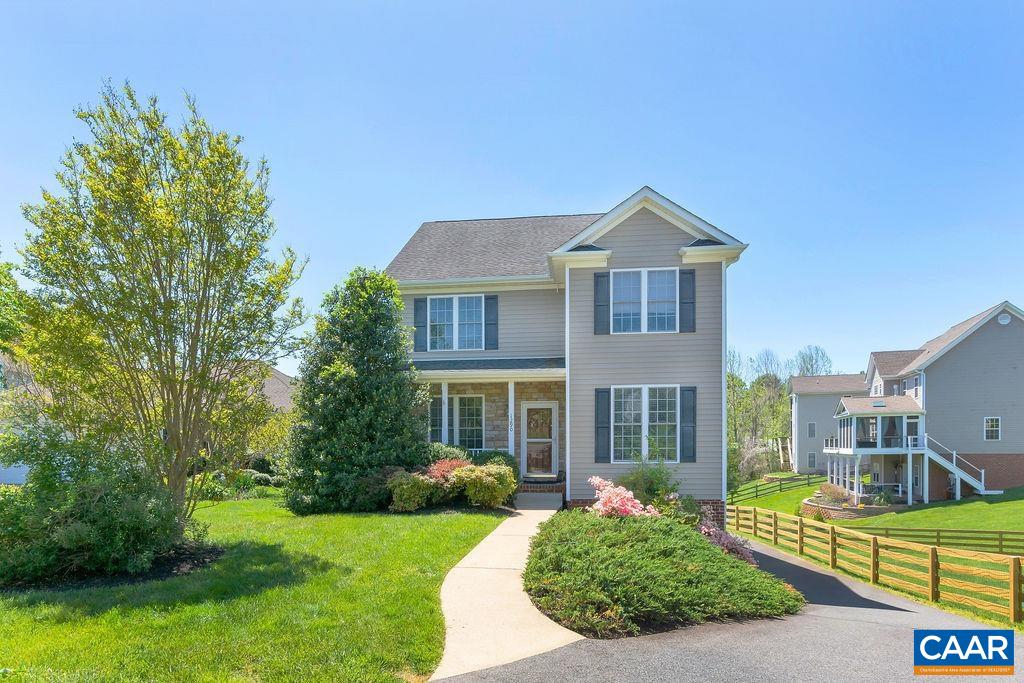 1290 Amber Ridge Road Crozet, VA 22901 - Photo 2 of 22 a front view of a house with a yard