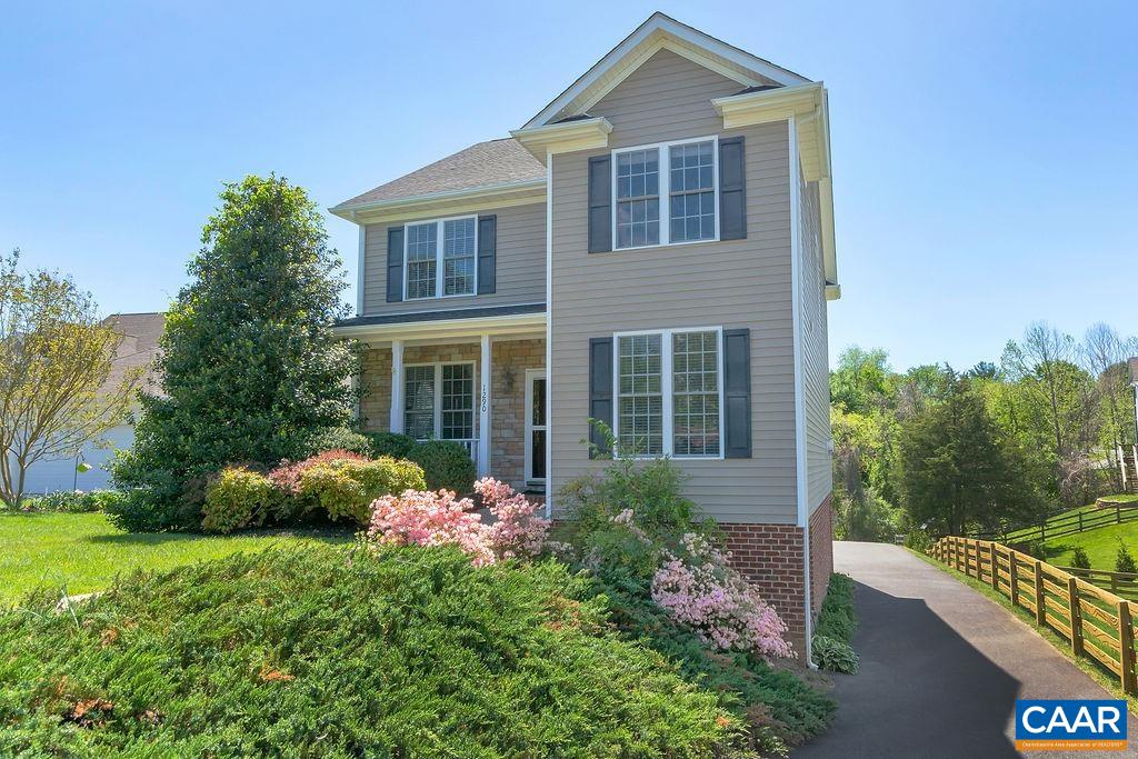 1290 Amber Ridge Road Crozet, VA 22901 - Photo 21 of 22 front view of a house with a yard