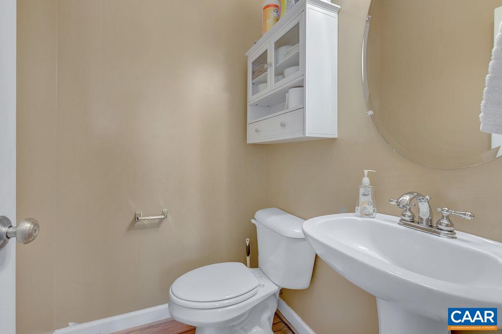 1290 Amber Ridge Road Crozet, VA 22901 - Photo 6 of 22 a bathroom with a sink a toilet and mirror