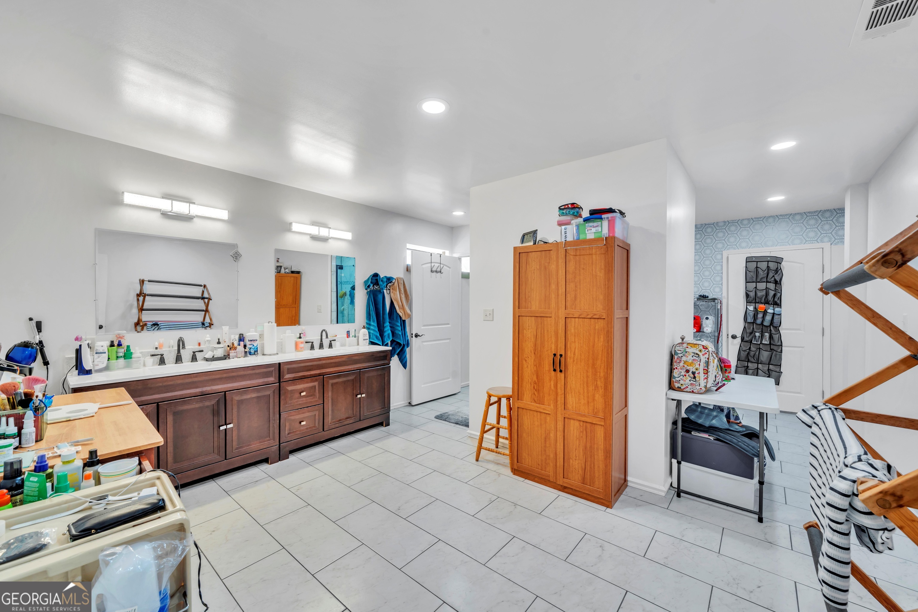 1864 Caulie Harris Road Adel, GA 31620 - Photo 19 of 78 a view of a kitchen with fridge and workspace