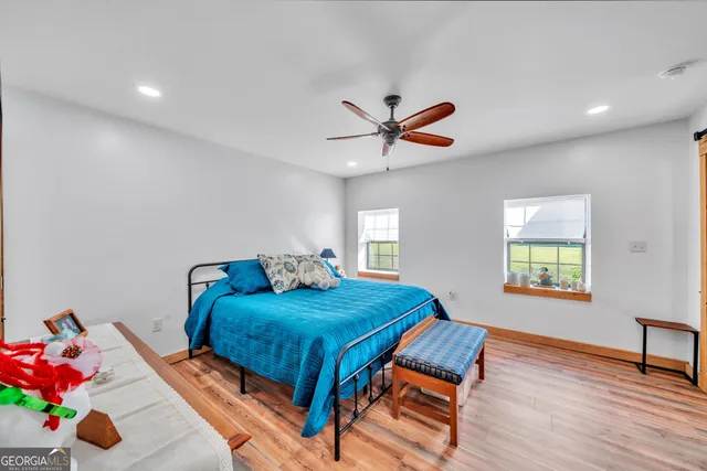 a view of lake with mountain