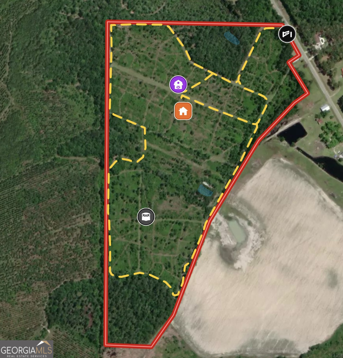 1864 Caulie Harris Road Adel, GA 31620 - Photo 76 of 78 a view of a tennis court