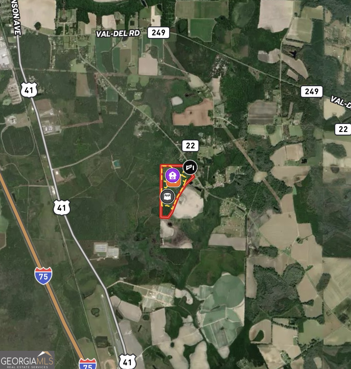 1864 Caulie Harris Road Adel, GA 31620 - Photo 78 of 78 an aerial view of a residential houses