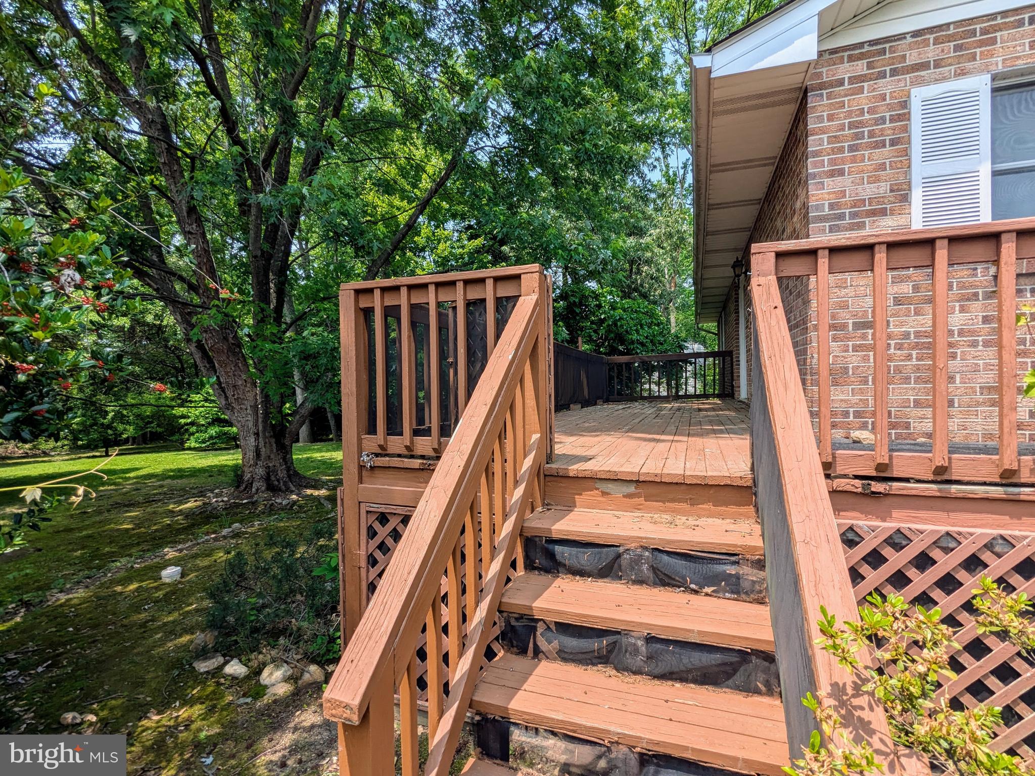 2408 Old Mountain Road Joppa, MD 21085 - Photo 20 of 25 a view of outdoor space and deck