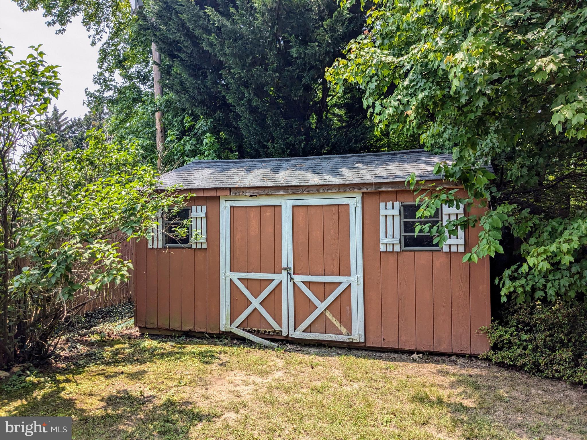 2408 Old Mountain Road Joppa, MD 21085 - Photo 23 of 25 a view of outdoor space and garage