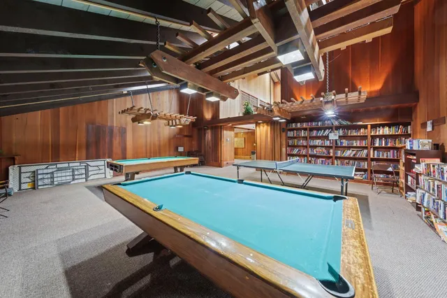 a outdoor space with furniture