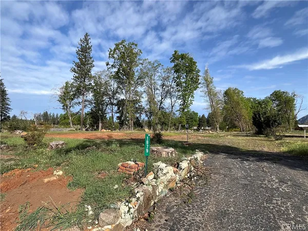 a view of a lake with houses