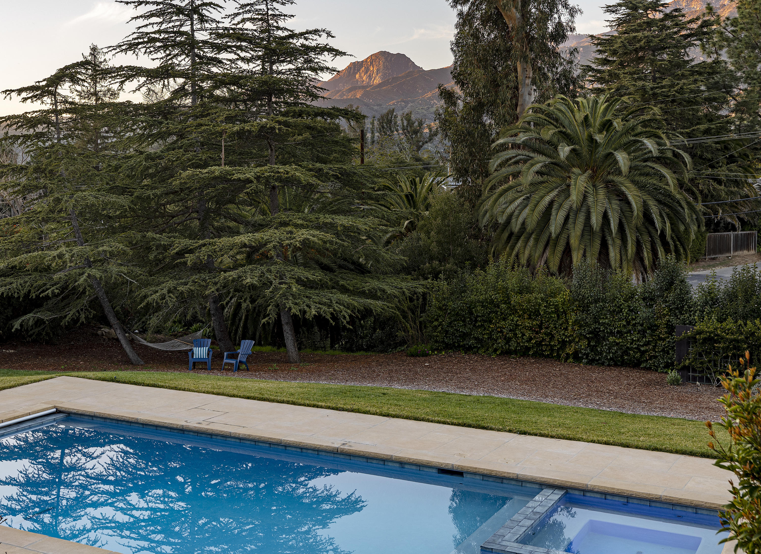 575 Barker Pass Road Santa Barbara, CA 93108 - Photo 7 of 22 Backyard views off deck