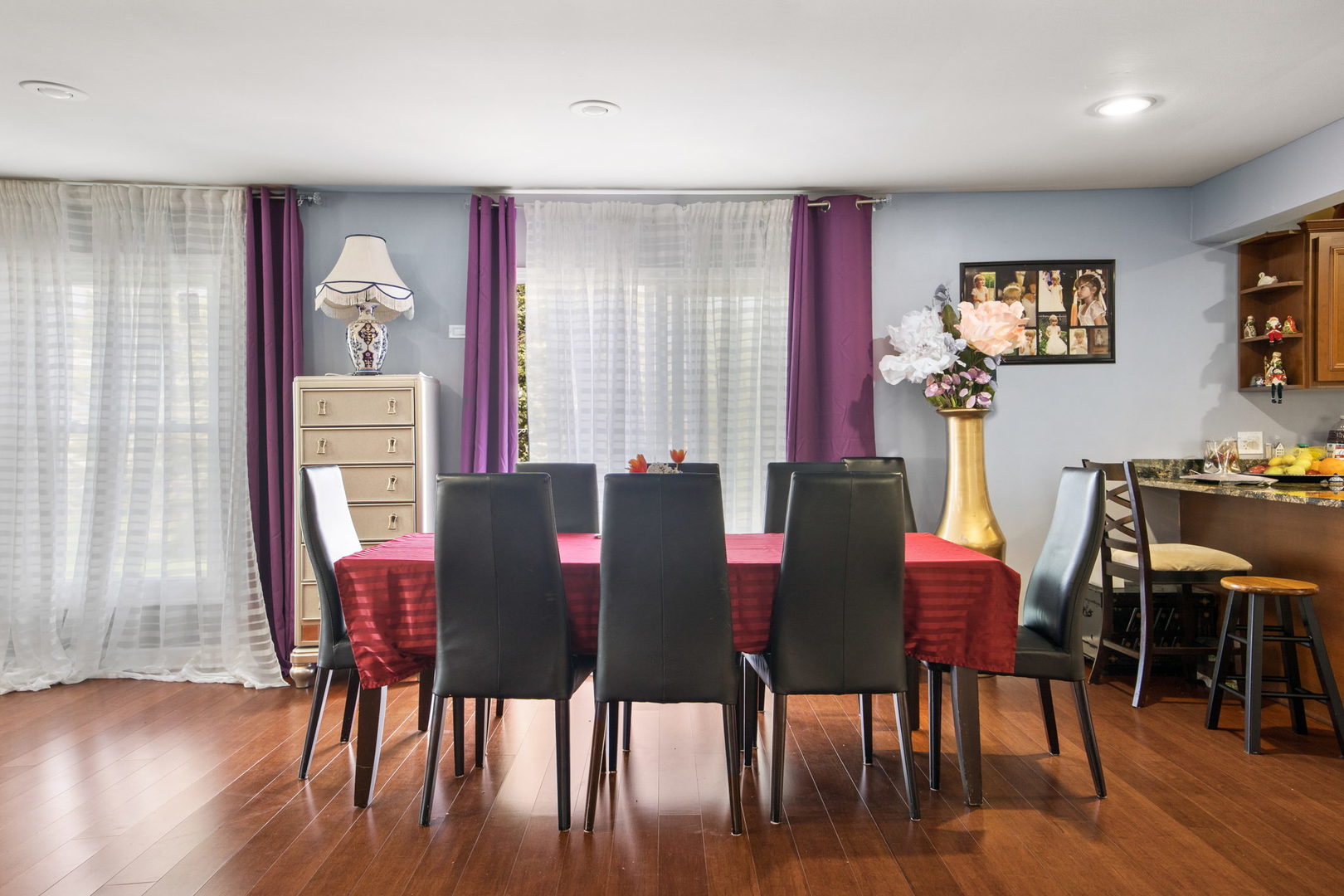 8 Greenvale Road Vernon Hills, IL 60061 - Photo 6 of 21 a view of a dining room with furniture window and wooden floor