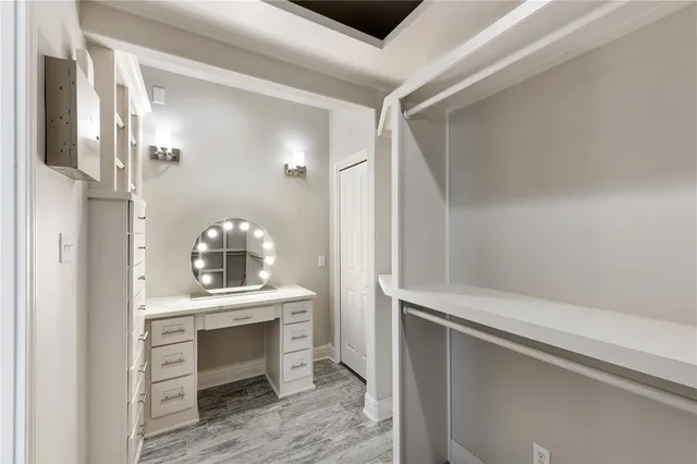 a view of kitchen and utility room
