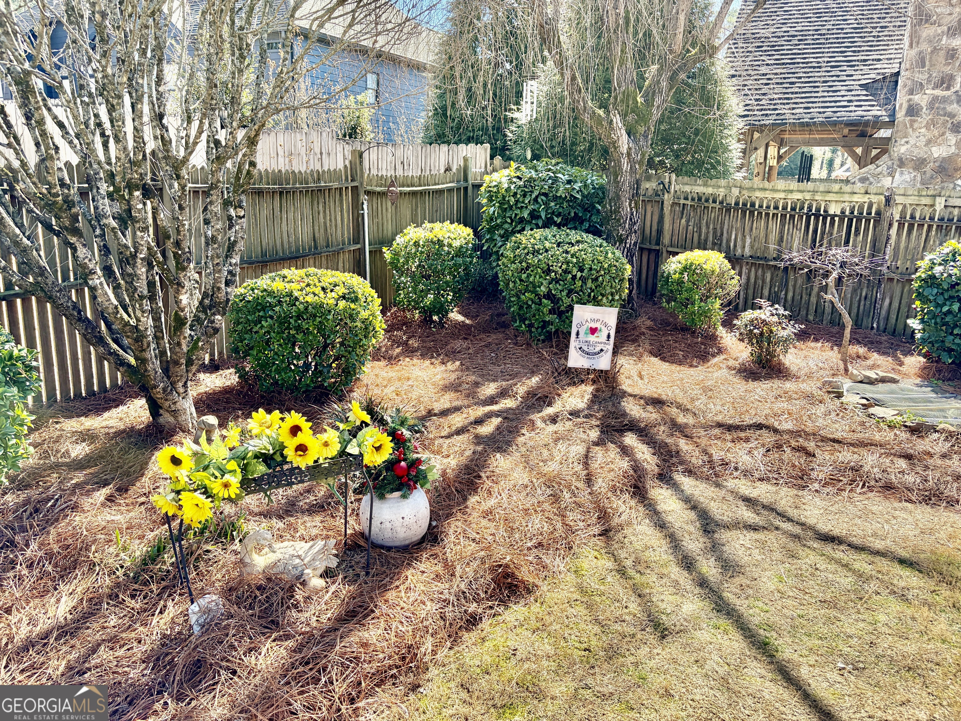 14 Saddlebrook Drive Rome, GA 30161 - Photo 7 of 29 a view of a backyard with chairs and a fire pit