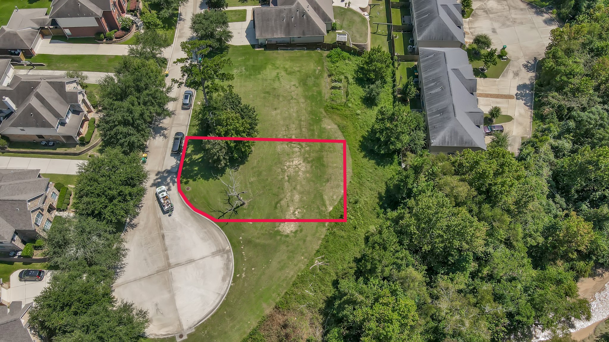 2400 Bramlet Drive Conroe, TX 77304 - Photo 6 of 14 an aerial view of a house