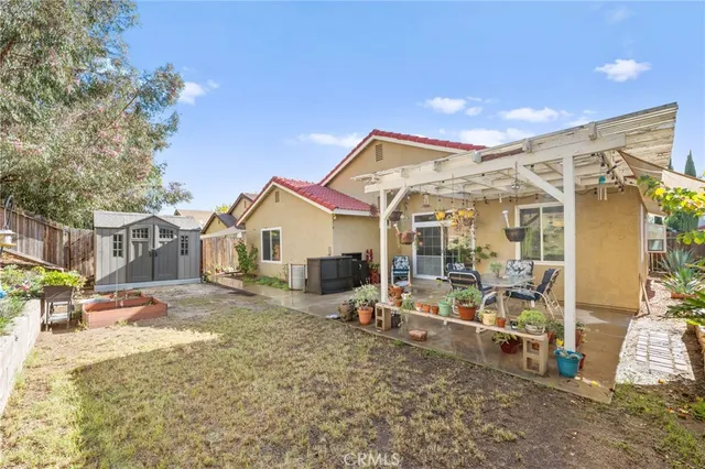 a view of outdoor space and garden