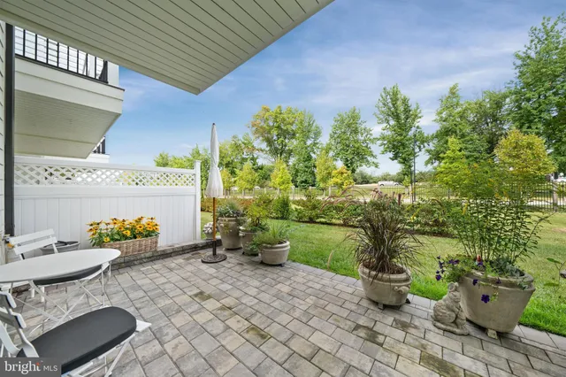 a house view with a seating space