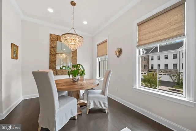 a workspace with furniture and window