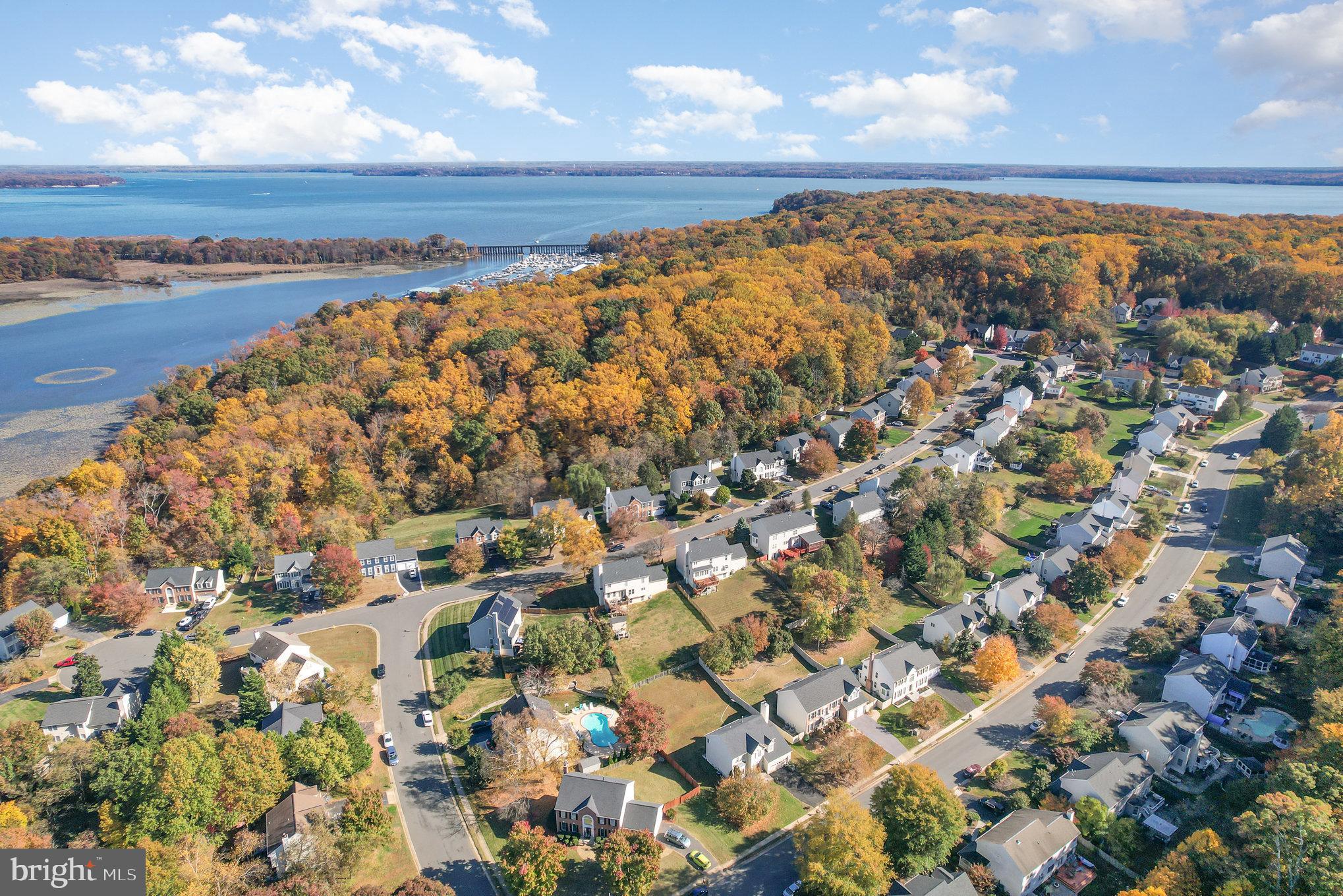 16033 Kings Mountain Road Woodbridge, VA 22191 - Photo 40 of 46 Neighborhood from the sky