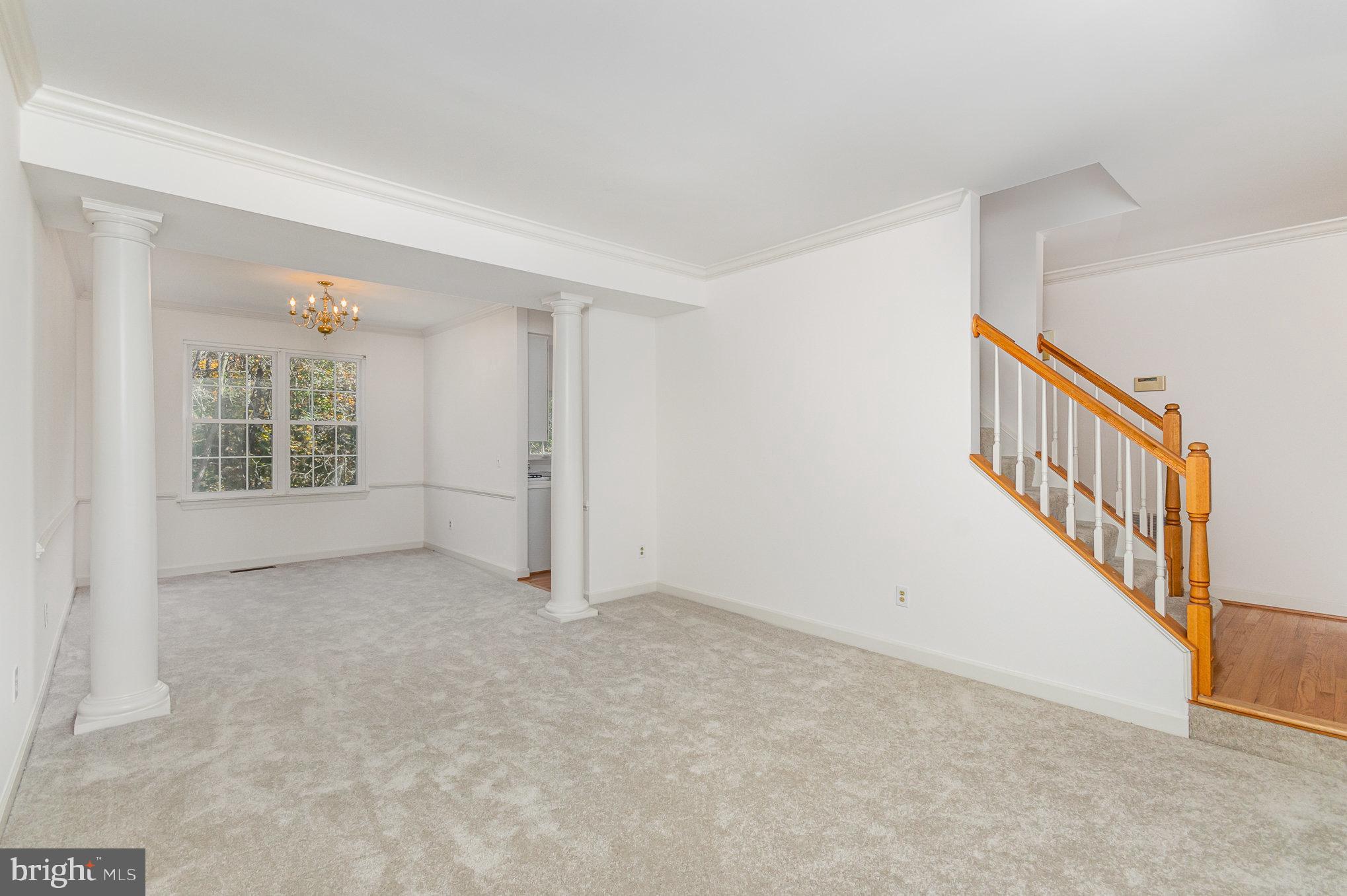 16033 Kings Mountain Road Woodbridge, VA 22191 - Photo 4 of 46 Formal Livingroom looking into the Dining Room