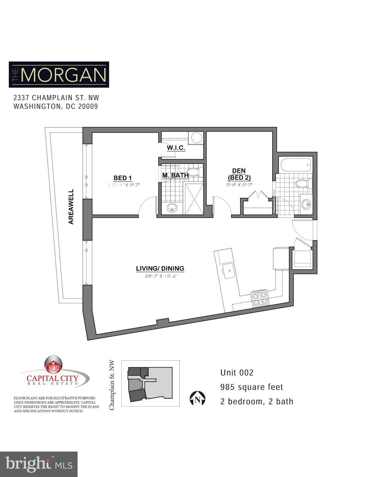 2337 Champlain Street Northwest, Unit 202 Washington, DC 20009 - Photo 17 of 26 Interior (General)