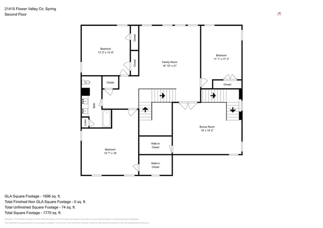 $2,610 | 21415 Flower Valley Circle, Spring, TX 77379