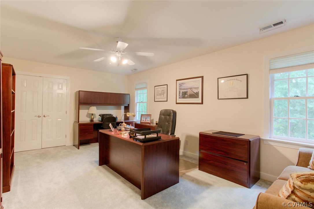 5803 Fox Briar Road Midlothian, VA 23112 - Photo 36 of 50 a view of a livingroom with workspace and a window