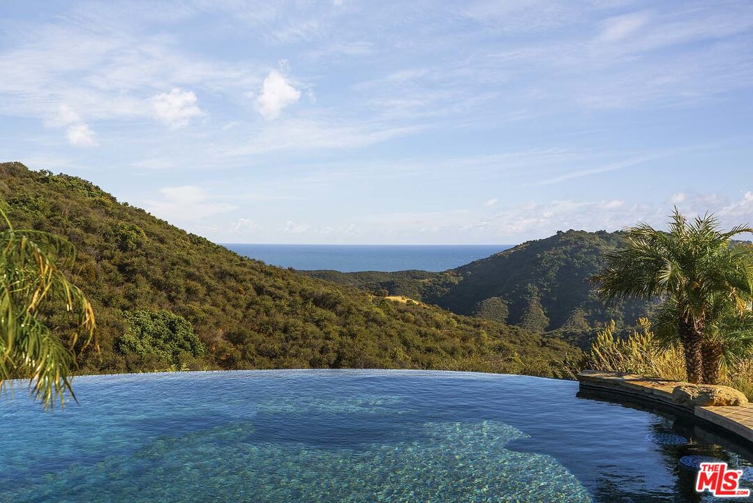 20370 Skyhawk Lane Topanga, CA 90265 - Photo 29 of 43 a view of a yard with an ocean