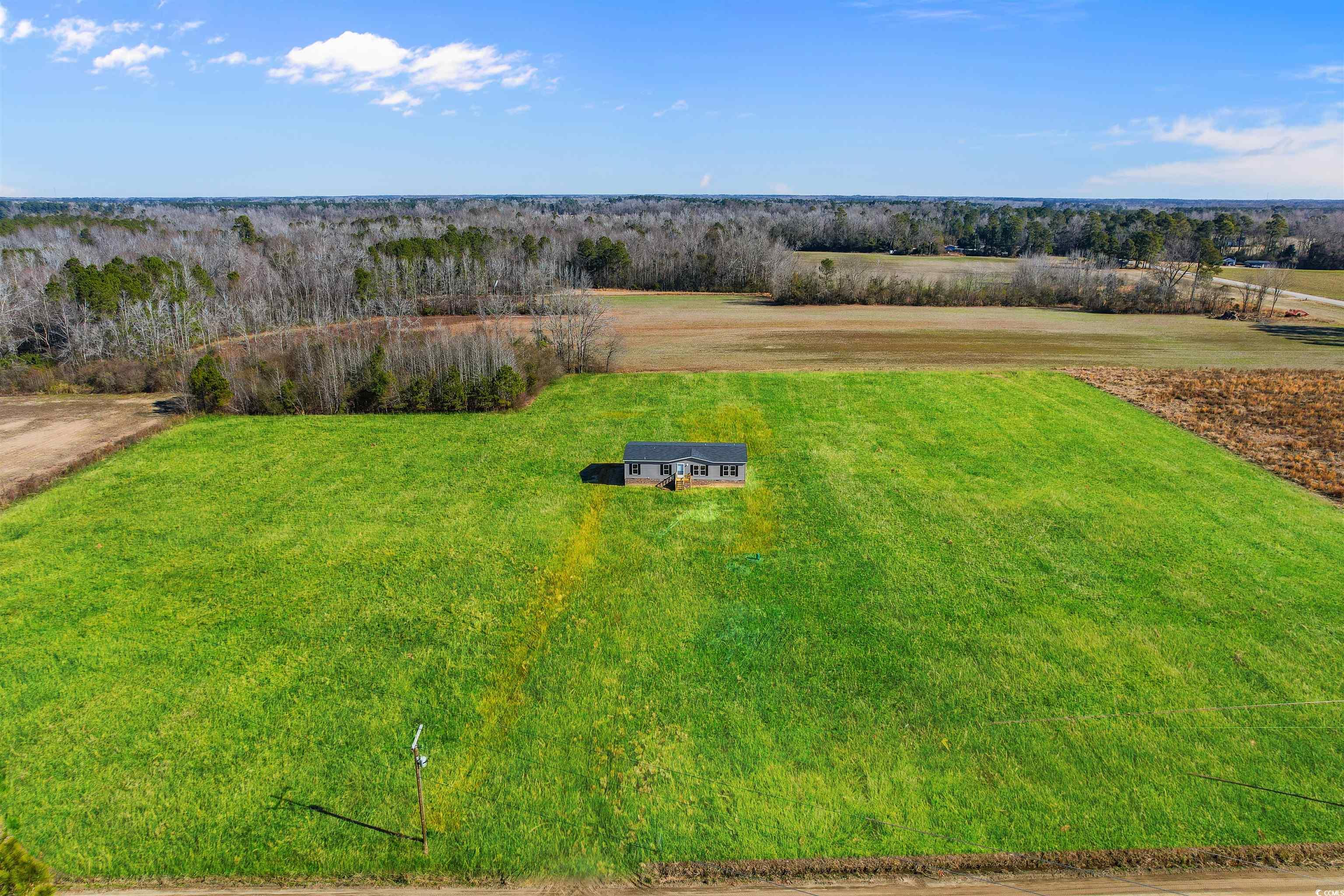 5988 Pleasant View Church Road Nichols, SC 29581 - Photo 38 of 40 Aerial view featuring a rural view